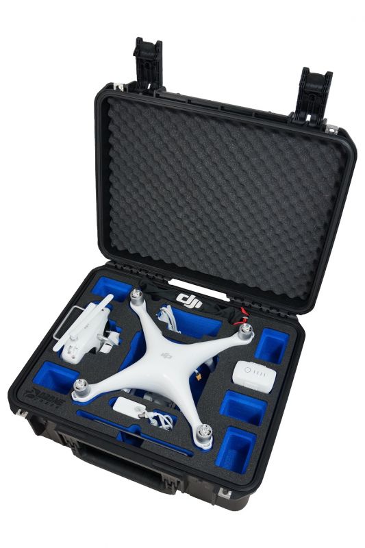 DroneCases ® Koffer für DJI Phantom 4 - High Mobility